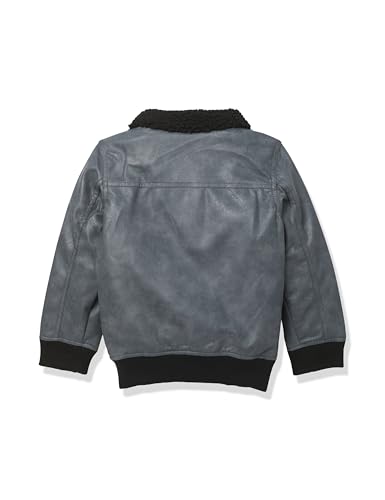 URBAN REPUBLIC Boys Faux Leather Aviator Jacket2