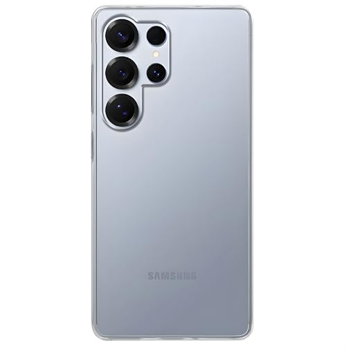 Image of Anti-Yellow Clear Case for Samsung Galaxy S25 Ultra | UV Shield Technology | Zero-Yellowing Formula | Drop Protection (TPU + Polycarbonate | Crystal Clear)