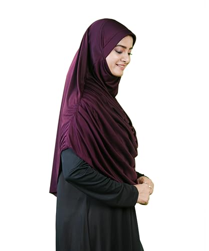 Image of Mehar Hijab's Glamour in Modesty stylish Faeezah Frill Hijab