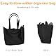 rollator Tasche, wiederverwendbare Walker Tasche für 38-45 cm Sitzbreite Rolling Walkers, Rolling Basket Accessoire für Frauen, Männer und Senioren, Lagerung für Bücher und Essentials für den tägliche