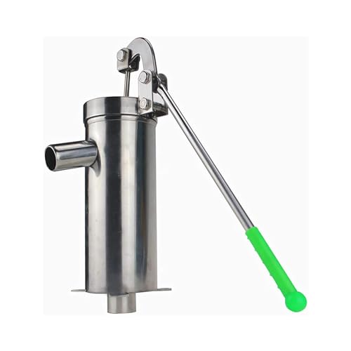 Pompe à eau manuelle en acier inoxydable pour puits et jardin