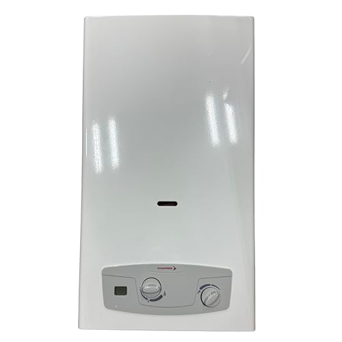 DSTOCK60 - Chauffe-eau gaz instantané compatible avec Chappée CBGI 14 GN – Gaz naturel – Classe A – Allumage automatique 13,6l/min – Raccordement au...