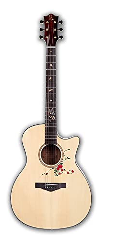 GaYouny Guitare Guitare Acoustique de 41 Pouces, Top épinette Solide, Touche en Palissandre, Guitarra Guitare électrique… - Les Beatles, Paul McCartney, John Lennon, RIngo Starr, George Harrison GaYouny Guitare Guitare Acoustique de 41 Pouces, Top épinette Solide, Touche en Palissandre, Guitarra Guitare électrique…