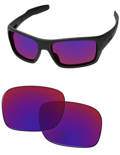 Image of Replacement Lenses for Oakley Turbine OO9263 65mm Sunglass - Precision Fit, UV Block & Impact Resistant
