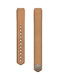 Fitbit Alta Accessory Band, Leather, Camel, Small