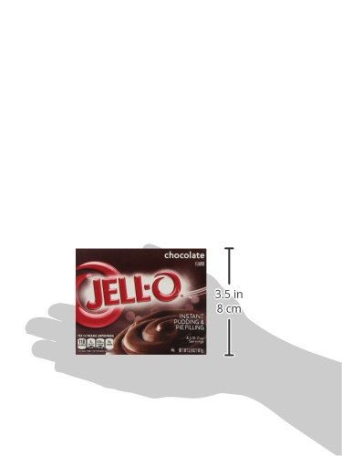 Image of Jell-O, Chocolate Instant Pudding & Pie Filling, 5.9 Ounce