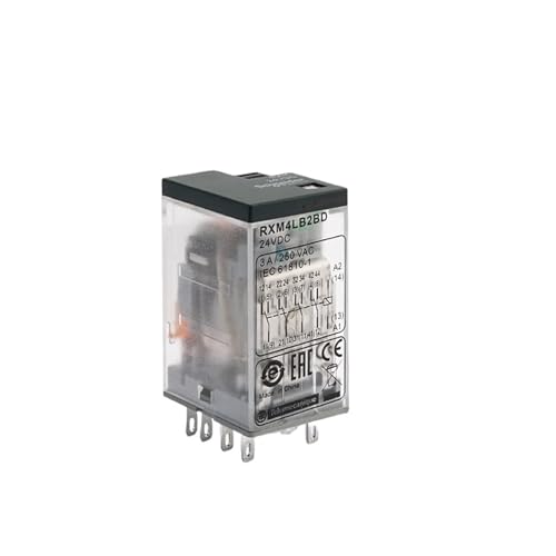 Relé JD B7F7 para solucionar fallos de señal en automatismos con RXM4LB2BD 14 pins DC24V