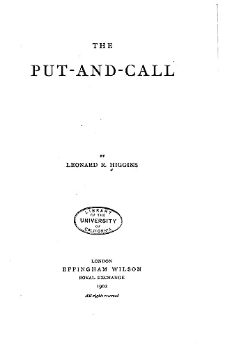 The Put-And-Call