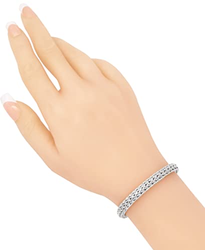 DEVATA Bali Dragon Bone Tulang Naga Chain/Borobudur Byzantine Chain/Paddy Chain 925 Sterling Silver Chain Bracelet Women Men2