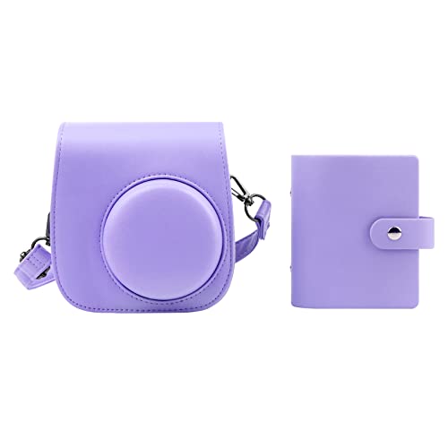 Funda Protectora para Cámara Instax Mini 11 12 9 Morada