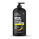 Botanic Hearth Biotin Shampoo | Infused With Korean Ginseng & Turmeric For Stronger, Thicker | Looking Hair | Sulfate & Paraben Free | 16 Fl. Oz