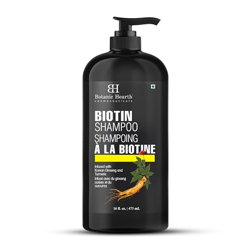 Botanic Hearth Biotin Shampoo with Ginseng & Turmeric 16oz