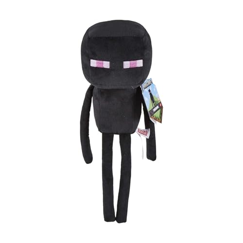 Mattel MINECRAFT Basic-Plüschfigur - 20 cm große, weiche Sammelfiguren der Lieblingscharaktere aus dem Videospiel, Geschenkidee für Kinder ab 3 Jahren, HLN11, 8-inch