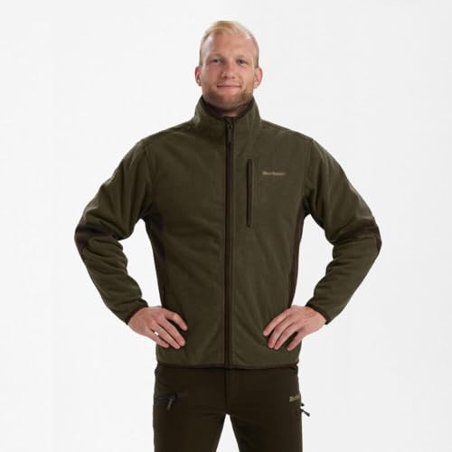 Foto von Deerhunter Wildhüter Bonded Fleece Jacke - Graphite Grün