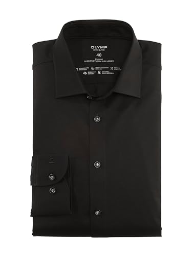 OLYMP Herren Businesshemd Langarm Luxor,Einfarbig,Comfort fit,New...