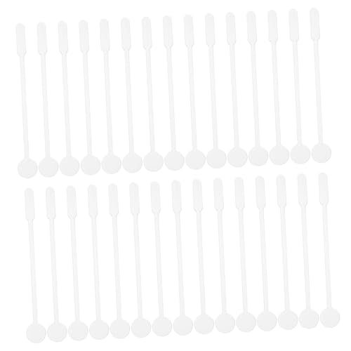 SOLUSTRE Stir Sticks for Cocktails 100pcs Plastic Stirrers Round Top Thicker Longer Design for Efficient Mixing
