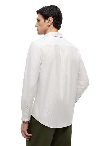 Image of Tommy Hilfiger Men's Long Sleeve Oxford Shirts in Regular Fit, Men's Button Down Shirts, Also Available in Big and Tall