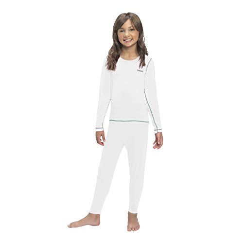 Thermal Underwear for Girls (Thermal Long Johns) Sleeve Shirt & Pants Set, Base Layer w/Leggings Bottoms Ski/Extreme Cold