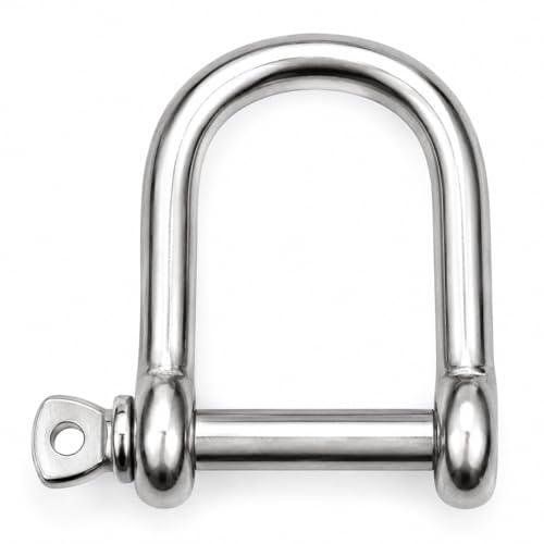 DAUMLINK® Grillo a D largo 6 mm, Acciaio inox A4 (AISI 316)
