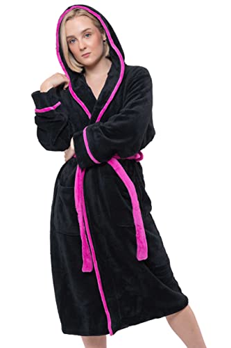 Yungblud Bathrobe Im Weird Logo Official Black Super Soft Fleece Unisex Size L2