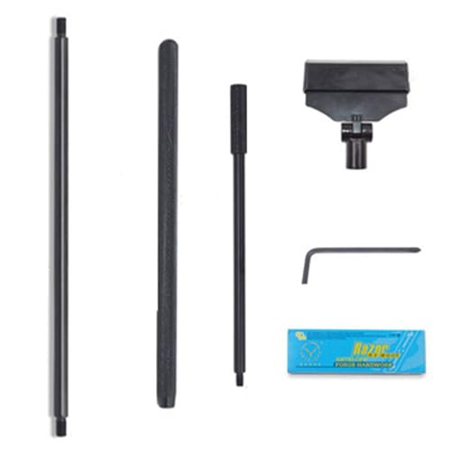 コケバスター 水槽用 66.5cm 水草 こけとり スクレーパー 伸縮式 アクアリウム コケ取り 掃除 シルバートーン 藻類 クリーニング クリーナー 小型水槽