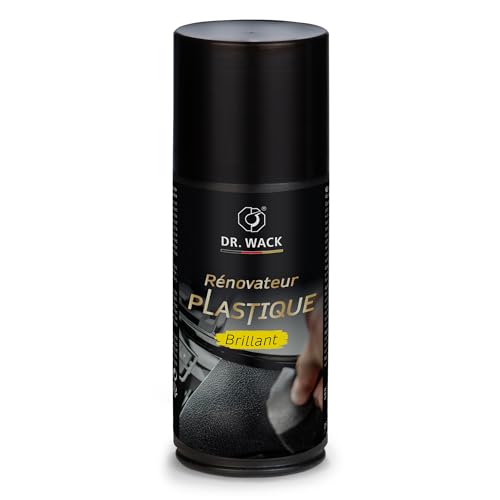 Dr. Wack - Rénovateur Plastiques Brillant, pour Intérieur & Extérieur Voiture - Protection Contre la Poussière et Les UV - Entretien Premium Fabriqué en...