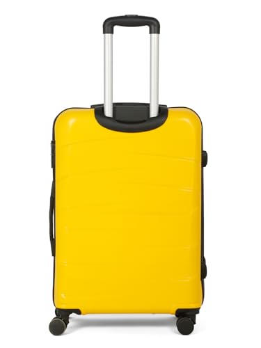 Image of Teakwood Dune Trolley Bag for Travel - Durable for Weekend Business Trip & Airline Cabin Fit - Smooth Wheels & Telescopic Handle Luggage Suitcase