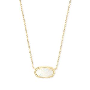 Kendra Scott Elisa Pendant Necklace for Women, Fashion Jewelry, 14k Gold-Plated