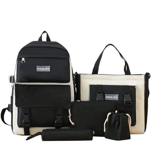 [JIANGWEI] bNTbN 5_Zbg bN V_[obO g[gobO yP[X K A4Ή e  y LoX obNpbN w/Z/w s ʋ ʊw j q̓ v[g (ubN