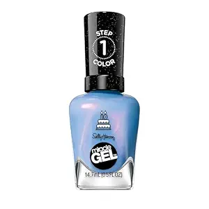 Sally Hansen Miracle Gel Salon Quality Nail Polish - Sheer, Glossy, Long Lasting, No UV Light Needed - 628 It's Sherbert Day
