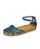 Sandalias negras Sandalia Plana Villa 011 Negro