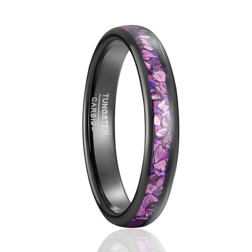 Bague de mariage femme et homme violette, le symbole éternel de votre amour
