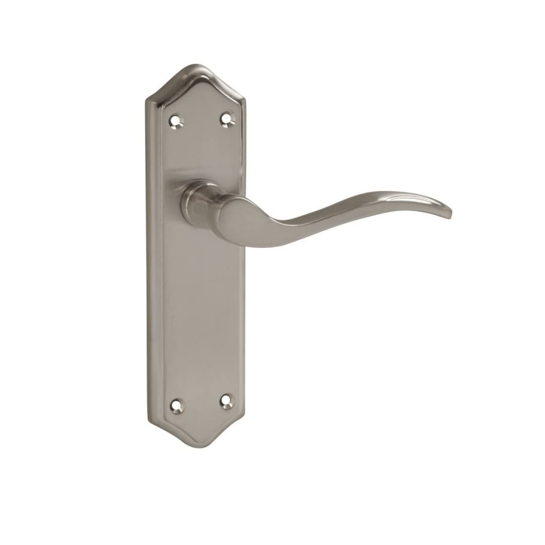 VIBE Turin Lever Latch on Satin Chrome Door Handle Turin Lever Latch on Satin Chrome for Internal Doors