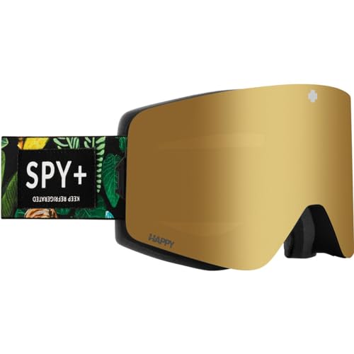 SPY+ - MARAUDER SE, SPY+ Juneshine, Happy Bronze Gold Mirror + Happy LL Yellow Green Mirror, Medium, Goggles, Unisex, Adult