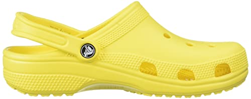Image of Crocs Unisex Adult Classic Lemon Clogs (10001-7C1)