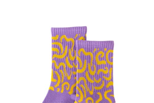 Image of Non-Slip Pilates Socks for Women with Grips - Barre, Yoga, Workout, Studio Grip Socks - Toeless, Breathable, Anti-Skid