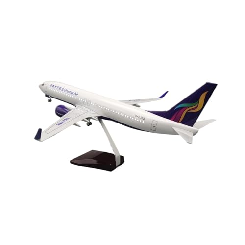 Modelo grande de avión con luces LED para evitar maquetas frágiles de plástico