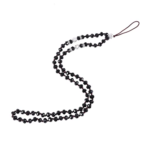 Didiseaon Smartphone Lanyard Anti- Lost Keychain Lanyard for Phone Anti-lost Keychain Phone Charm Bangle Charms Crystal Phone Strap Mobile Phone Straps Wrist Keychain Bracelet Universal