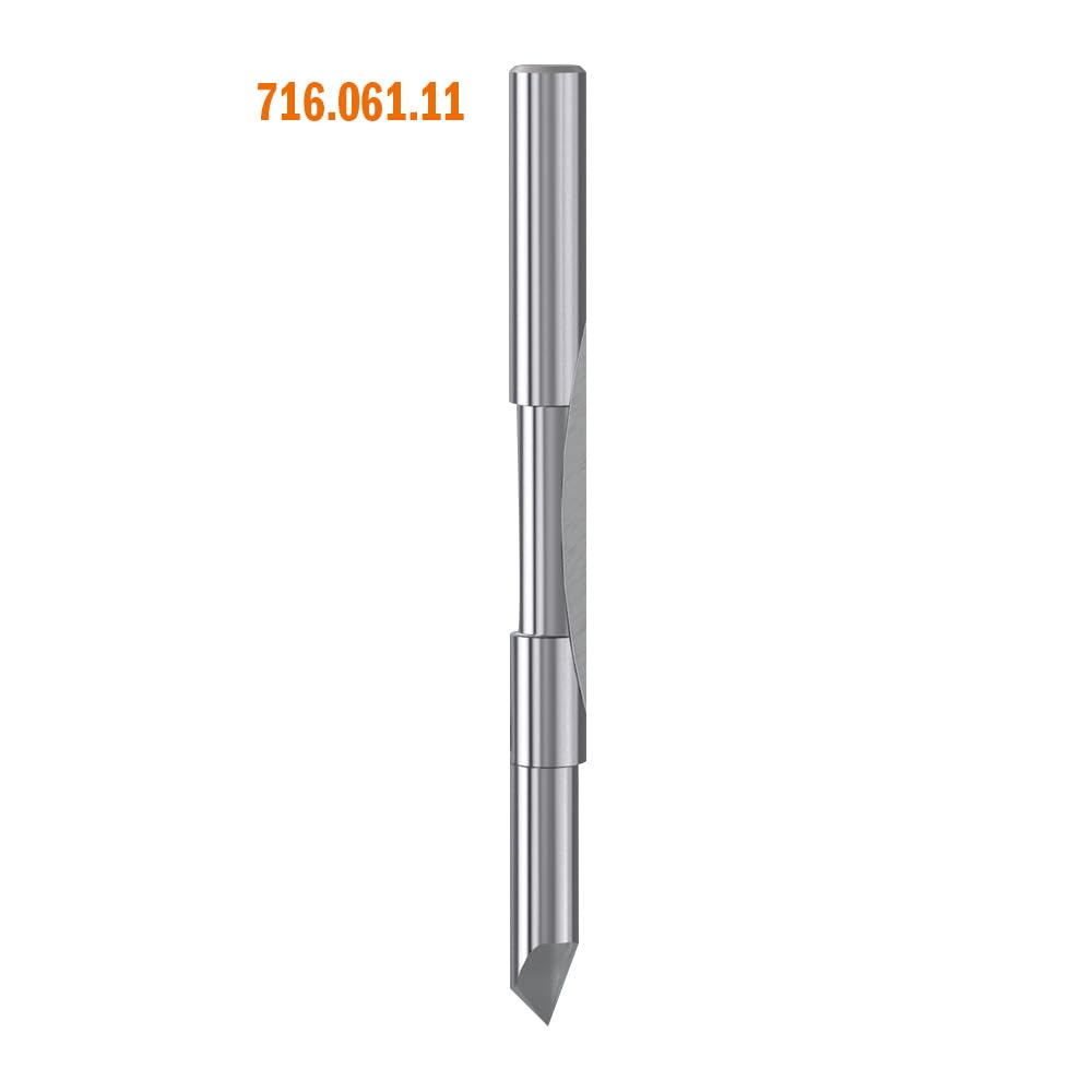 CMT 816.095.11 - Fresa para agujerear y refundir hm s=6.35 d=9.53x25.4 z2