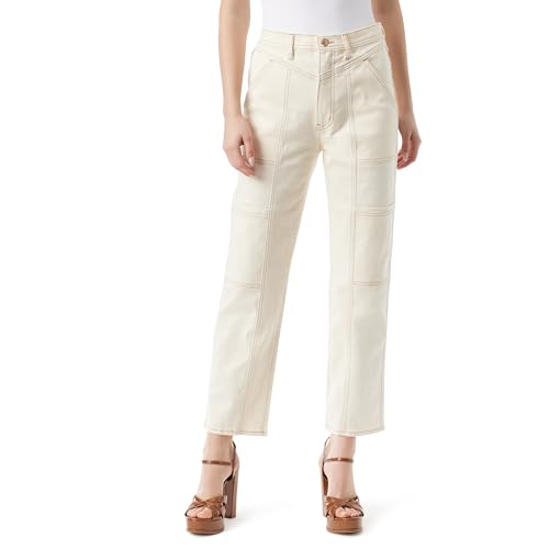 Jessica Simpson Women's High Rise Slim Straight Front Cargo Ankle Standard - Main Image