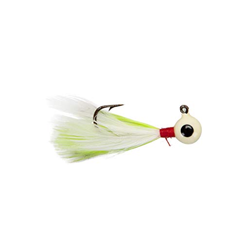 Lindy Little Nipper Jig Hand-Tied Fishing Lure - Great for Crappie, Trout and Walleye, Pack of 2