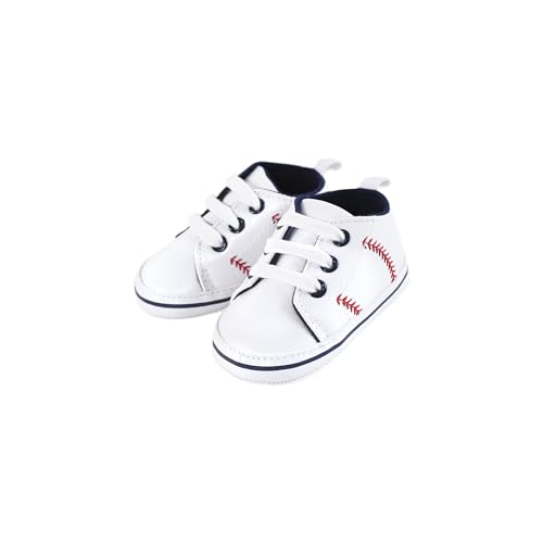Image of Hudson Baby Unisex Baby Cotton Bodysuit, Pant and Shoe Set
