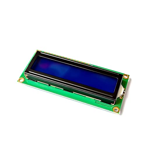50pcs LCD1602 LCD Monitor 16x2 Character LCD Display Module HD44780 Controller Blue/Yellow Green Screen Blacklight - (Color: Blue)