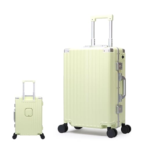 Suitcase, Travel Suitcase, Aluminum Frame, Swivel Wheel Suitcase, Large Capacity Suitable for Boys, Girls, and Students,1,22in