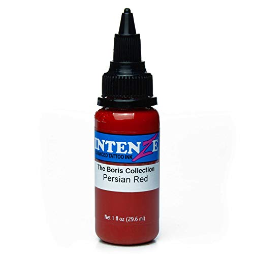 Intenze Tattoo Ink Color Series by Boris from Hungary Persian Red 1 oz