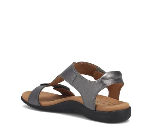 Image of Taos The Show Premium Leather Women's Sandal - Experience Everyday Style, Comfort, Arch Support, Cooling Gel Padding and an Adjustable Fit for Exceptional Walking Comfort