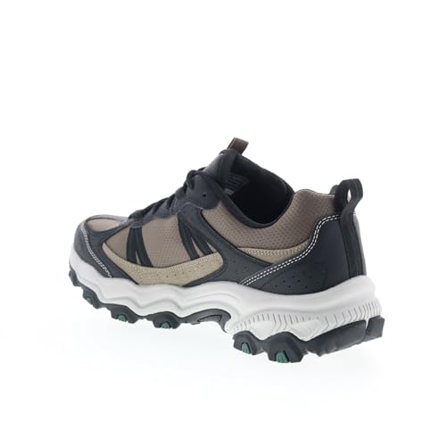 Skechers - Mens Stamina at - Upper Stitch Sneakers Shoes, Color Brown/Black, Size: 9 M US