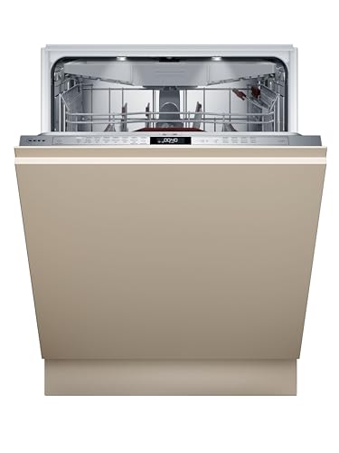 NEFF S157ZCX01E, N 70, Smarter Geschirrspüler Vollintegriert, 60 cm, Made in Germany, Besteckschublade, Zeolith-Trocknung, außerordentlich leise Spülmaschine, höhenverstellbarer Oberkorb, Aqua Stop