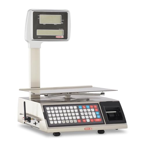 MNM Scales Torrey W-Label20, NTEP Legal for Trade Label Printing Scale 40 LB Stainless Steel
