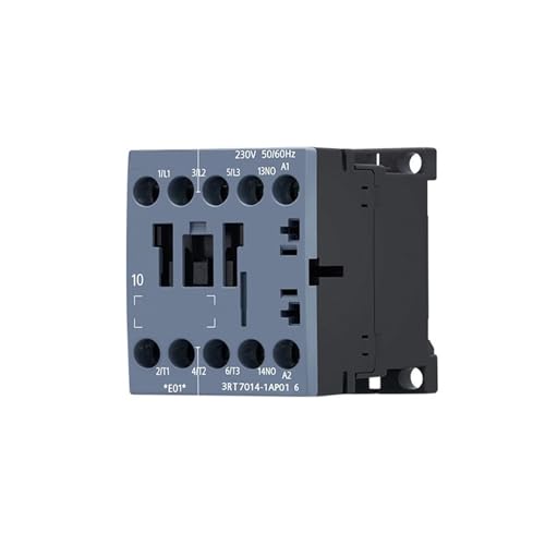 Contacteur AC-3 6A 2.2kW 400V 3RT7014-1AB01 pour circuit de commande NO